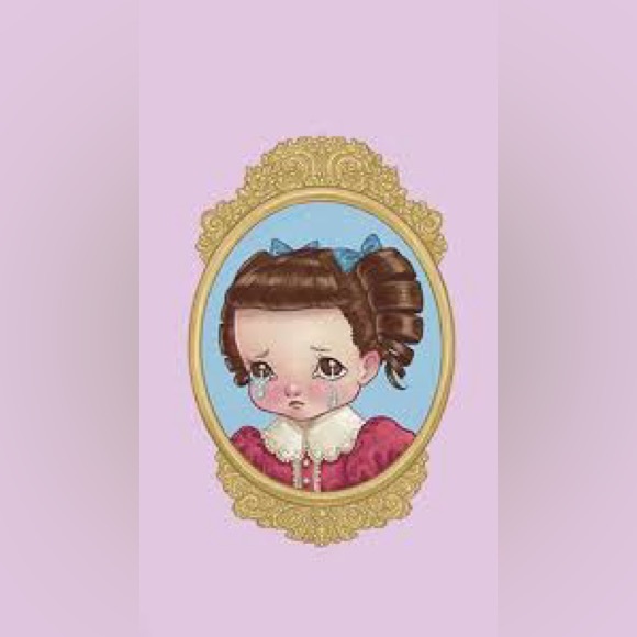 NWT✨CRYBABY CAMEO NECKLACE By MeLaNiE MaRtINeZ  💙💧💦 - Picture 2 of 5